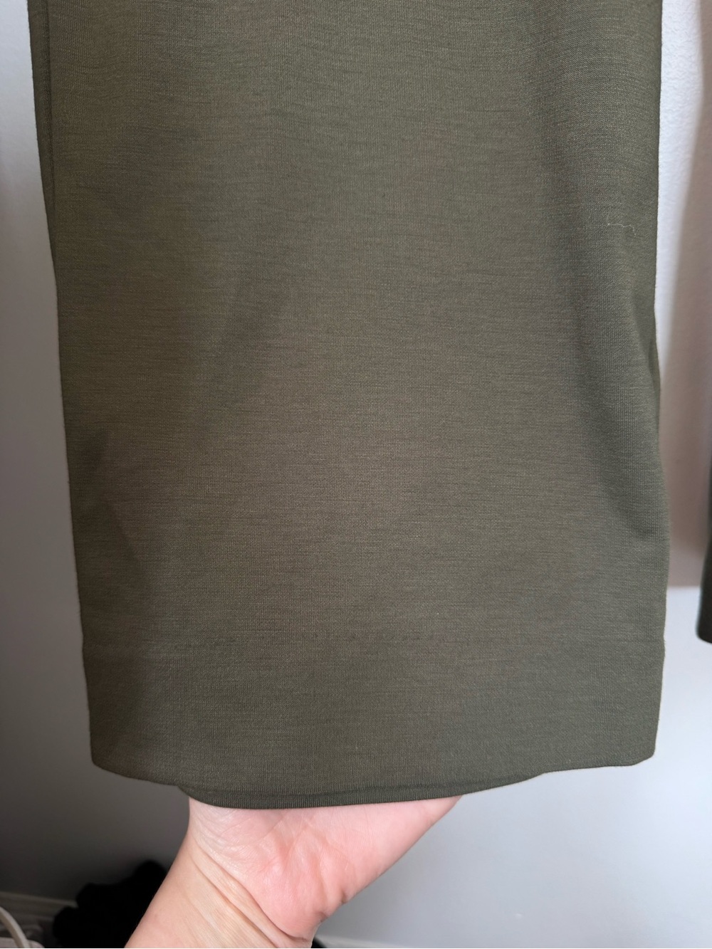 New With Tags Liz Claiborne Womens Pull-On Slacks Pants Olive Green Size 16 - Picture 4 of 7